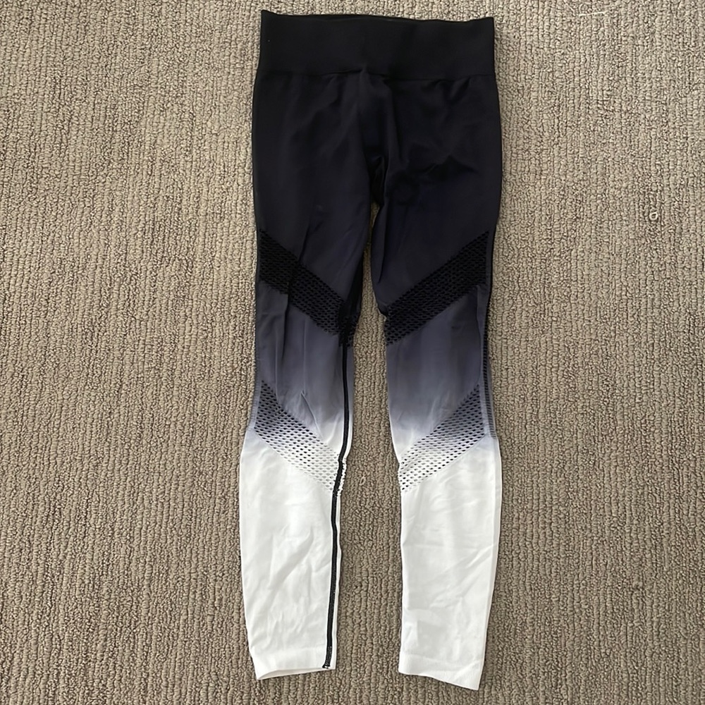 High waisted ombré leggings